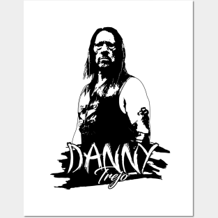 Danny Trejo Digital illustration design Posters and Art